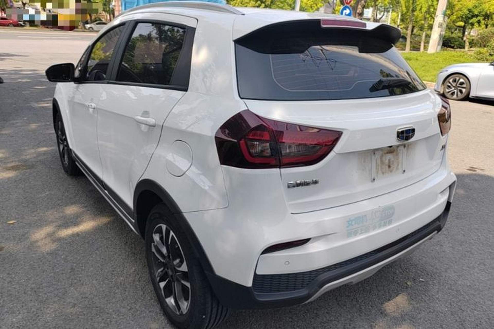 Used Geely Auto Vision X3 2019 Upgraded Model 1.5L CVT Prestige Version Rear Left 45 Deg