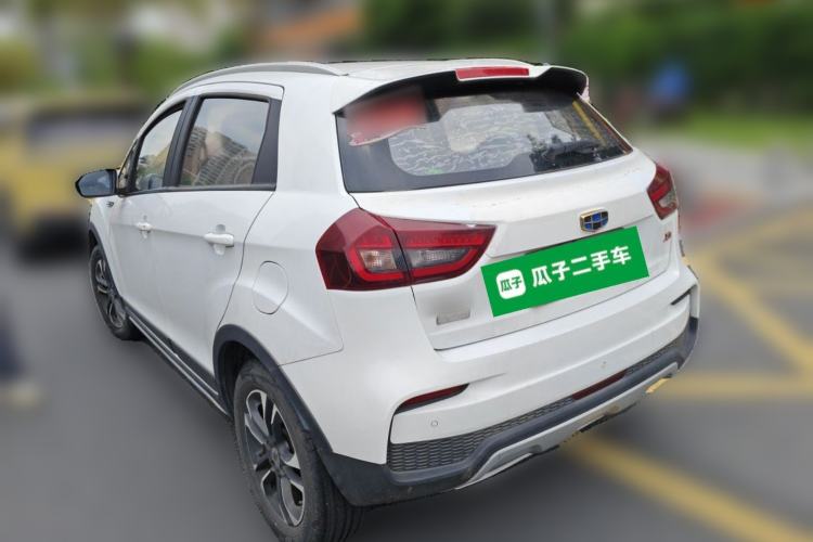 Used Geely Auto Vision X3 2019 Upgraded Model 1.5L Manual Elite Version Rear Left 45 Deg