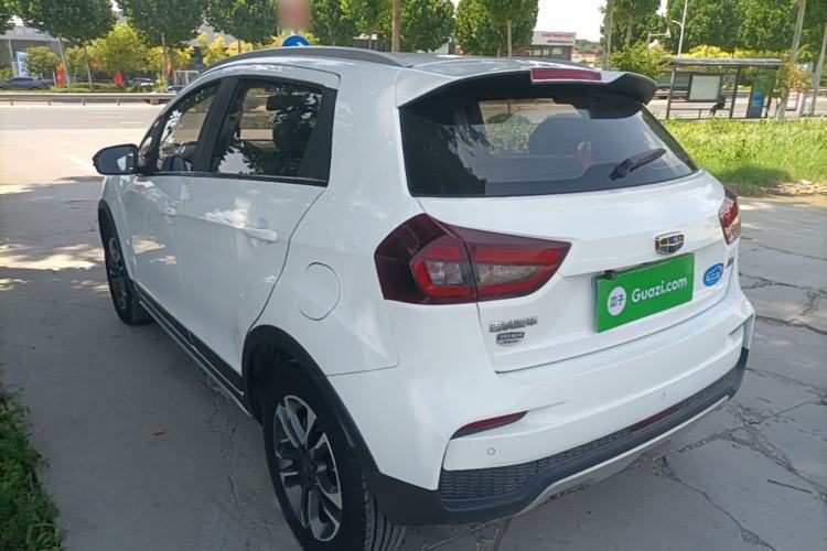 Used Geely Auto Vision X3 2019 Upgraded Model 1.5L Manual Elite Version Rear Left 45 Deg