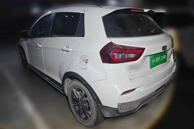 Used Geely Auto Vision X3 2019 Upgraded Model 1.5L Manual Elite Version Rear Left 45 Deg