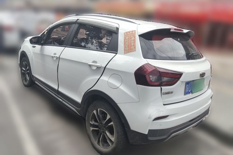 Used Geely Auto Vision X3 2019 Upgraded Model 1.5L CVT Prestige Version Rear Left 45 Deg