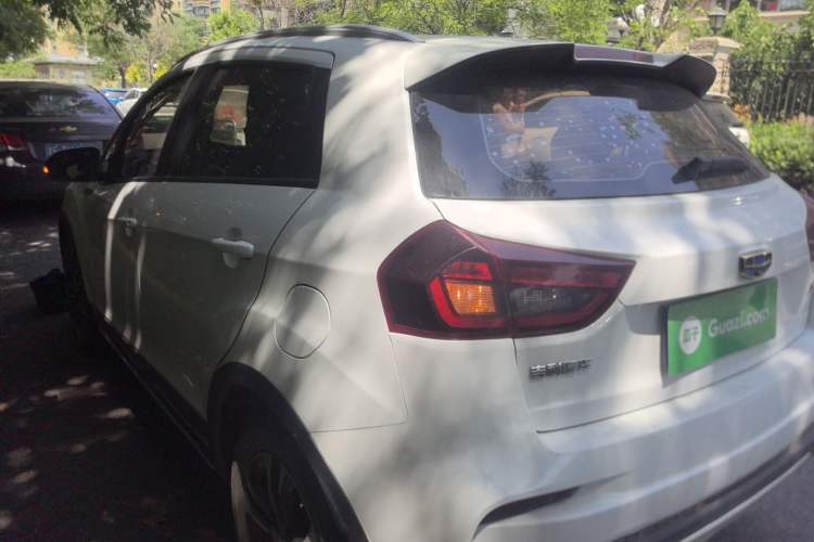 Used Geely Auto Vision X3 2019 Upgraded Model 1.5L CVT Elite Version Rear Left 45 Deg