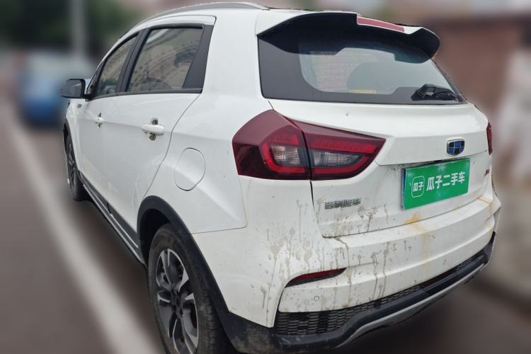 Used Geely Auto Vision X3 2019 Upgraded Model 1.5L Manual Elite Version Rear Left 45 Deg