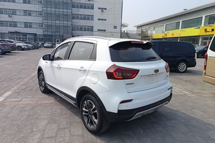 Used Geely Auto Vision X3 2019 Upgraded Model 1.5L Manual Luxury Version Rear Left 45 Deg