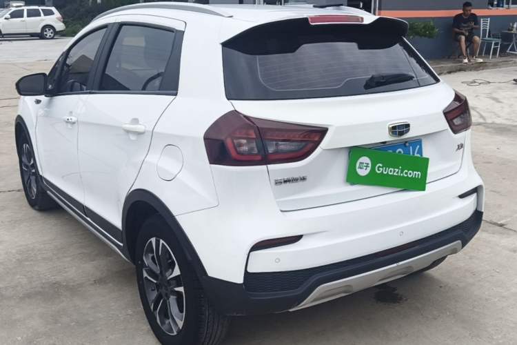 Used Geely Auto Vision X3 2019 Upgraded Model 1.5L CVT Elite Version Rear Left 45 Deg