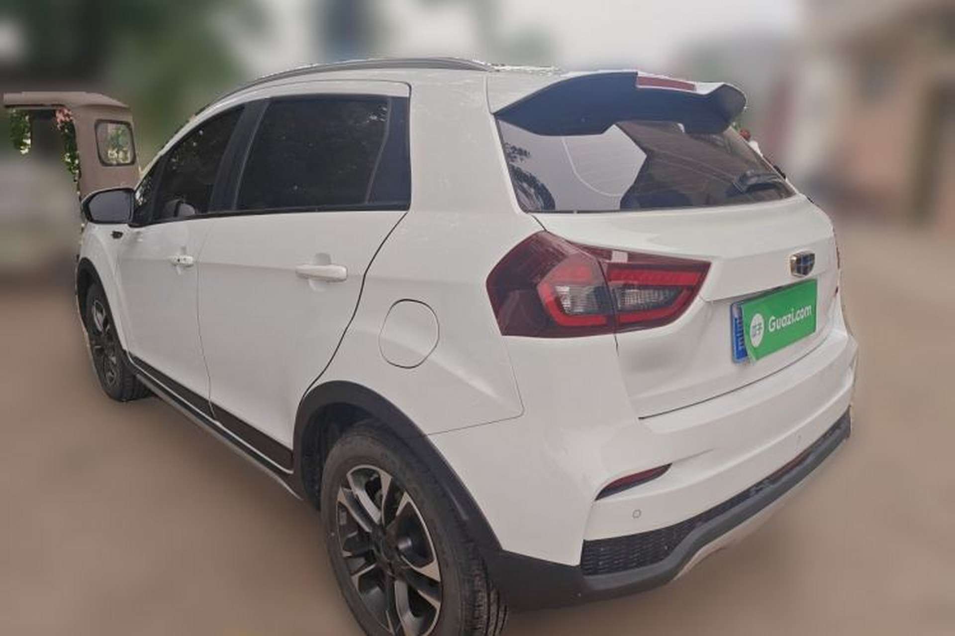 Used Geely Auto Vision X3 2019 Upgraded Model 1.5L CVT Prestige Version Rear Left 45 Deg