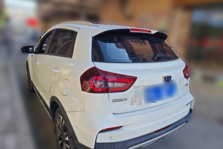 Used Geely Auto Vision X3 2019 Upgraded Model 1.5L Manual Luxury Version Rear Left 45 Deg