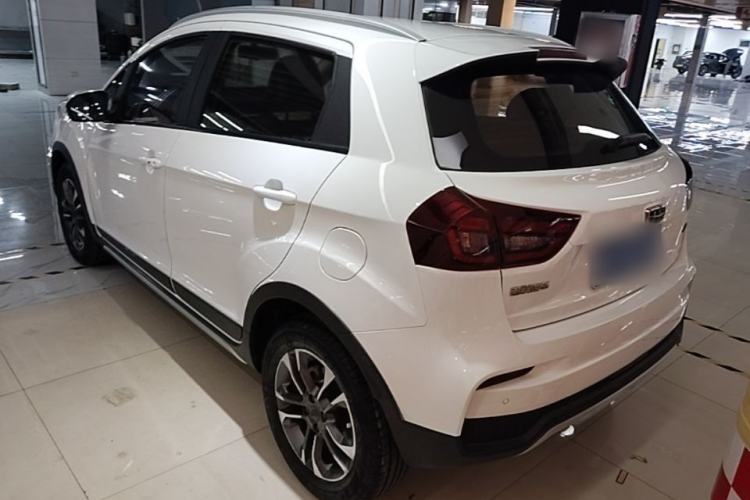 Used Geely Auto Vision X3 2019 Upgraded Model 1.5L CVT Elite Version Rear Left 45 Deg