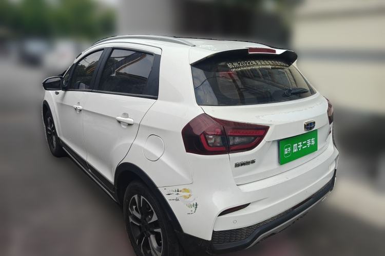 Used Geely Auto Vision X3 2019 Upgraded Model 1.5L CVT Elite Version Rear Left 45 Deg