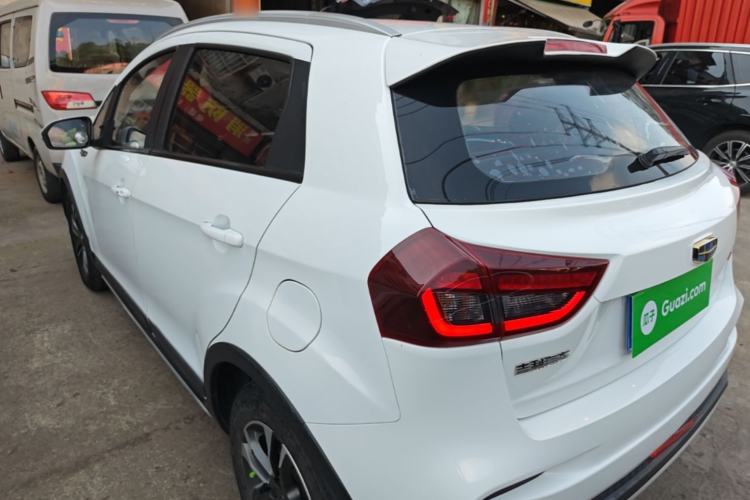 Used Geely Auto Vision X3 2019 Upgraded Model 1.5L CVT Elite Version Rear Left 45 Deg