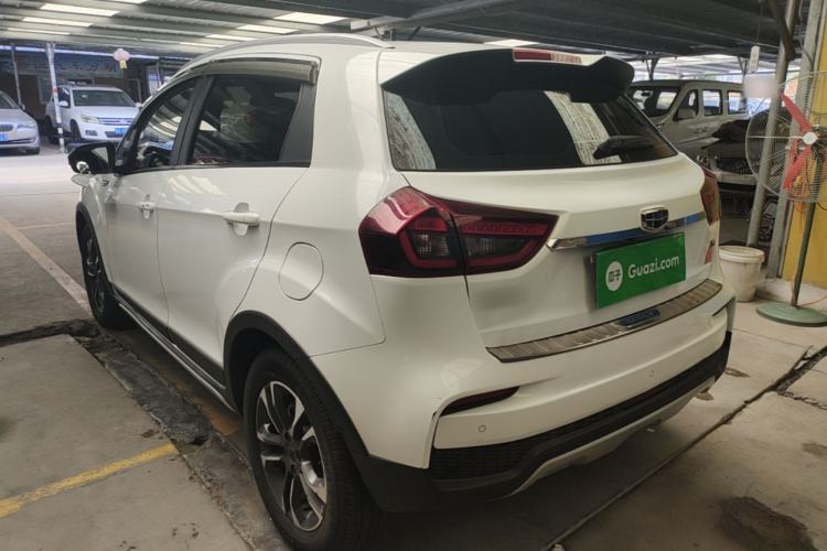 Used Geely Auto Vision X3 2019 Upgraded Model 1.5L CVT Prestige Version Rear Left 45 Deg