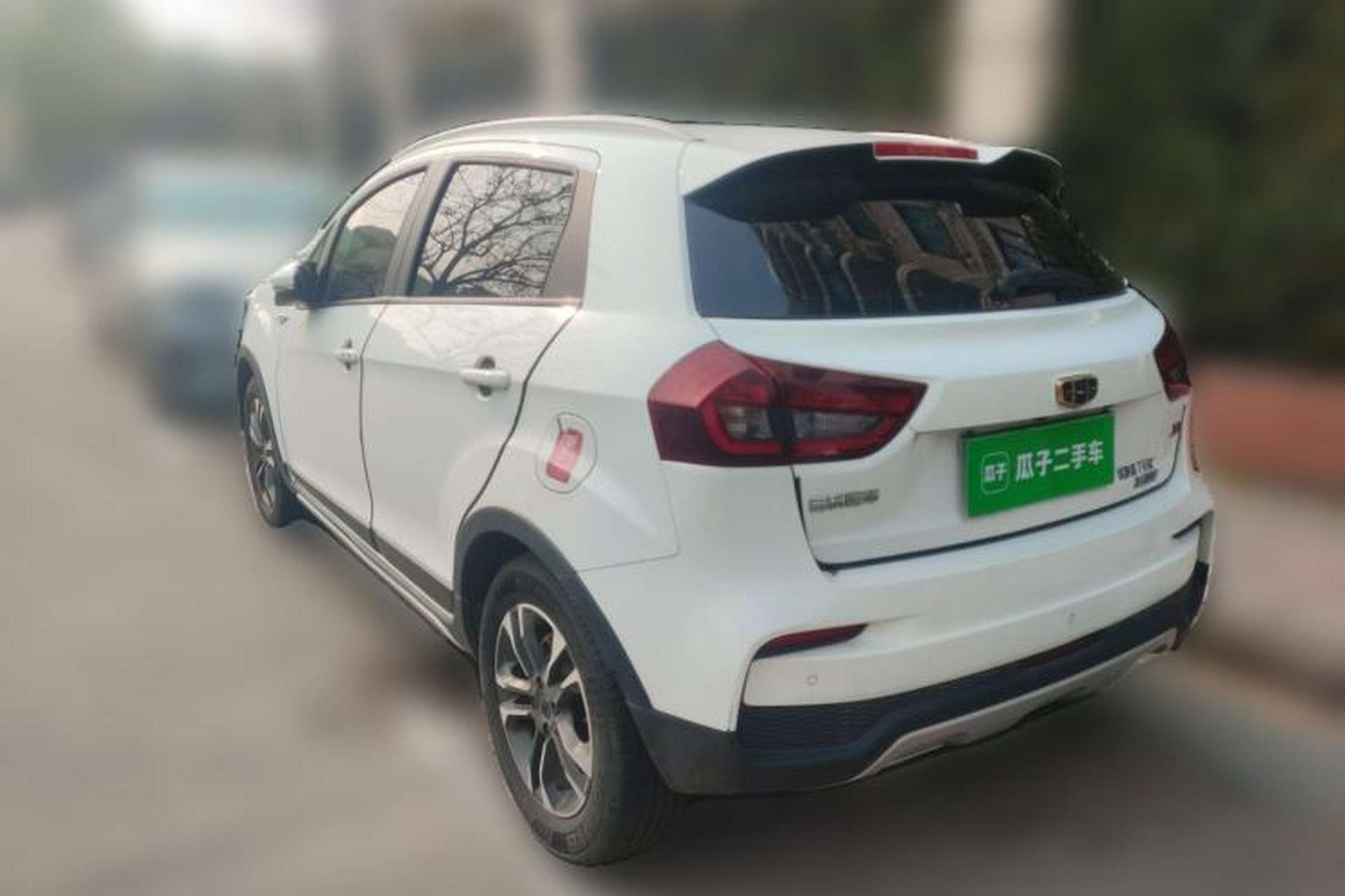 Used Geely Auto Vision X3 2019 Upgraded Model 1.5L CVT Prestige Version Rear Left 45 Deg