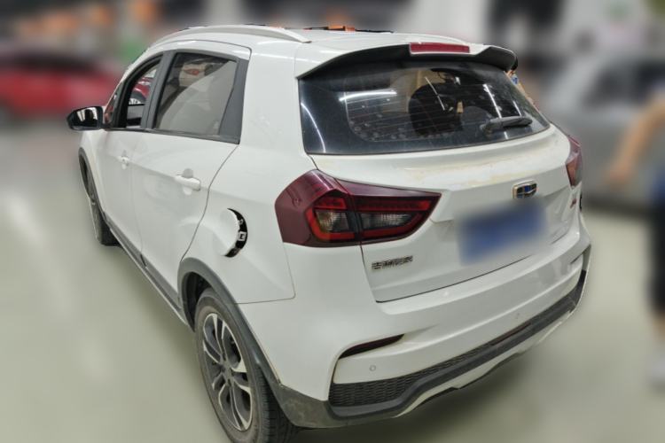 Used Geely Auto Vision X3 2019 Upgraded Model 1.5L Manual Elite Version Rear Left 45 Deg