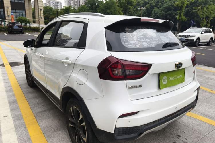 Used Geely Auto Vision X3 2019 Upgraded Model 1.5L CVT Prestige Version Rear Left 45 Deg