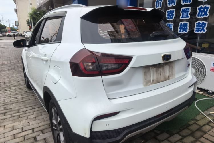 Used Geely Auto Vision X3 2019 Upgraded Model 1.5L Manual Luxury Version Rear Left 45 Deg