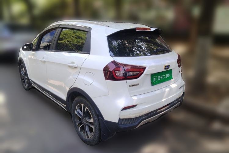 Used Geely Auto Vision X3 2019 Upgraded Model 1.5L Manual Elite Version Rear Left 45 Deg