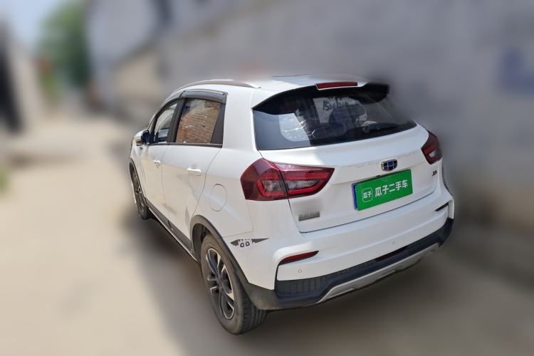 Used Geely Auto Vision X3 2019 Upgraded Model 1.5L CVT Elite Version Rear Left 45 Deg