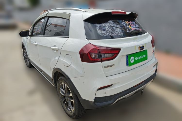 Used Geely Auto Vision X3 2019 Upgraded Model 1.5L Manual Elite Version Rear Left 45 Deg
