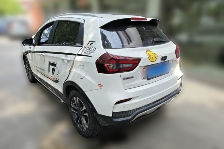 Used Geely Auto Vision X3 2019 Upgraded Model 1.5L CVT Elite Version Rear Left 45 Deg