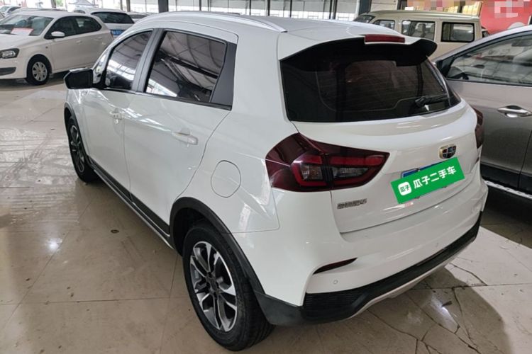 Used Geely Auto Vision X3 2019 Upgraded Model 1.5L CVT Elite Version Rear Left 45 Deg