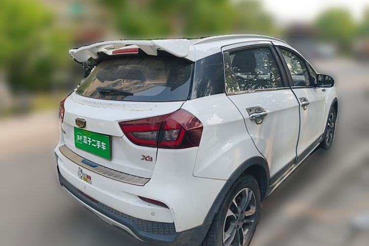 Used Geely Auto Vision X3 2019 Upgraded Model 1.5L CVT Prestige Version Rear Right 45 Deg