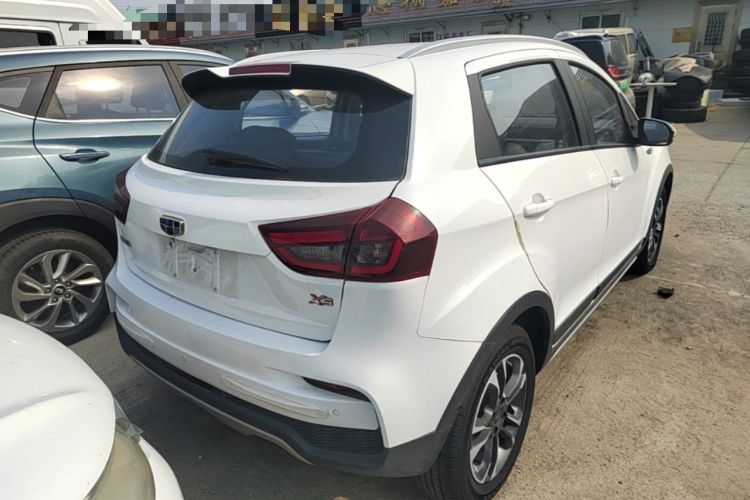 Used Geely Auto Vision X3 2019 Upgraded Model 1.5L CVT Prestige Version Rear Right 45 Deg