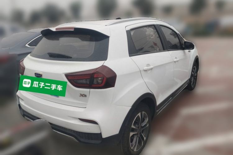 Used Geely Auto Vision X3 2019 Upgraded Model 1.5L Manual Elite Version Rear Right 45 Deg