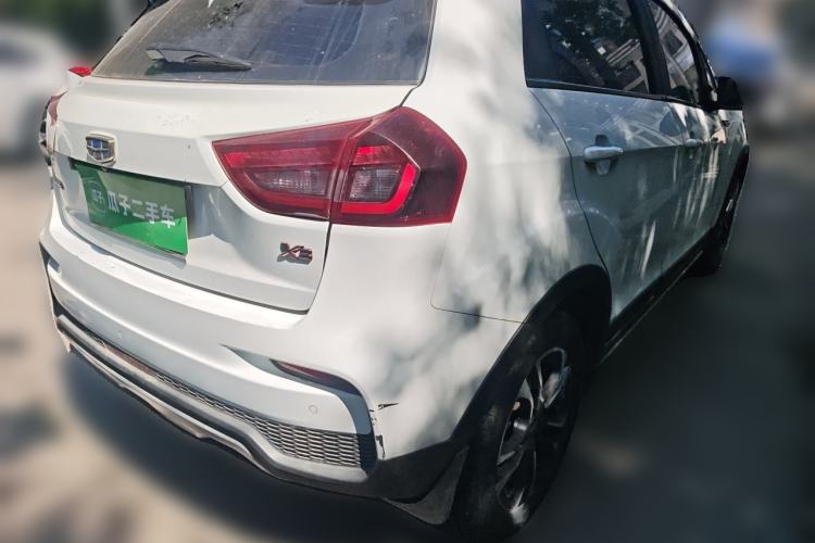Used Geely Auto Vision X3 2019 Upgraded Model 1.5L Manual Elite Version Rear Right 45 Deg