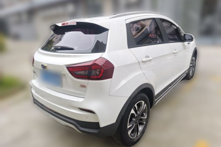 Used Geely Auto Vision X3 2019 Upgraded Model 1.5L CVT Elite Version Rear Right 45 Deg