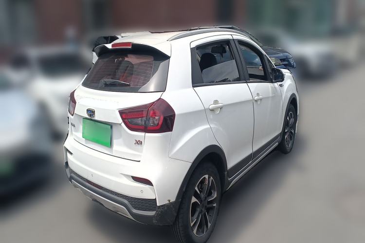 Used Geely Auto Vision X3 2019 Upgraded Model 1.5L CVT Elite Version Rear Right 45 Deg