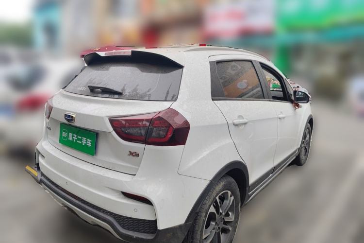 Used Geely Auto Vision X3 2019 Upgraded Model 1.5L CVT Prestige Version Rear Right 45 Deg
