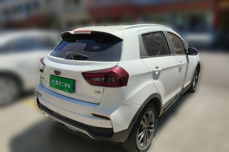 Used Geely Auto Vision X3 2019 Upgraded Model 1.5L CVT Elite Version Rear Right 45 Deg