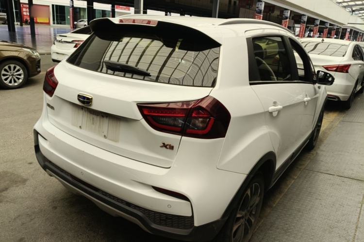 Used Geely Auto Vision X3 2019 Upgraded Model 1.5L CVT Prestige Version Rear Right 45 Deg