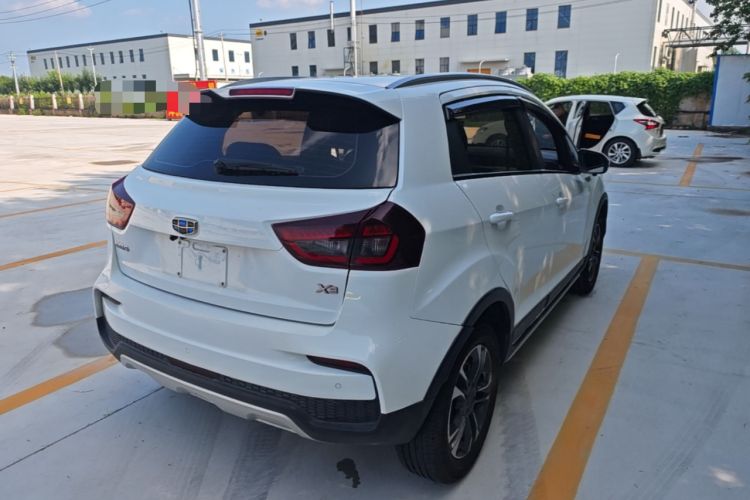 Used Geely Auto Vision X3 2019 Upgraded Model 1.5L Manual Elite Version Rear Right 45 Deg