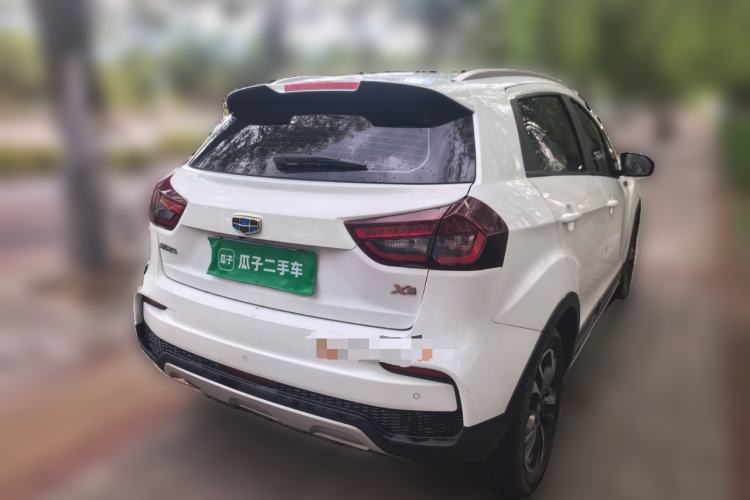 Used Geely Auto Vision X3 2019 Upgraded Model 1.5L Manual Luxury Version Rear Right 45 Deg