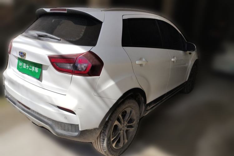 Used Geely Auto Vision X3 2019 Upgraded Model 1.5L CVT Prestige Version Rear Right 45 Deg