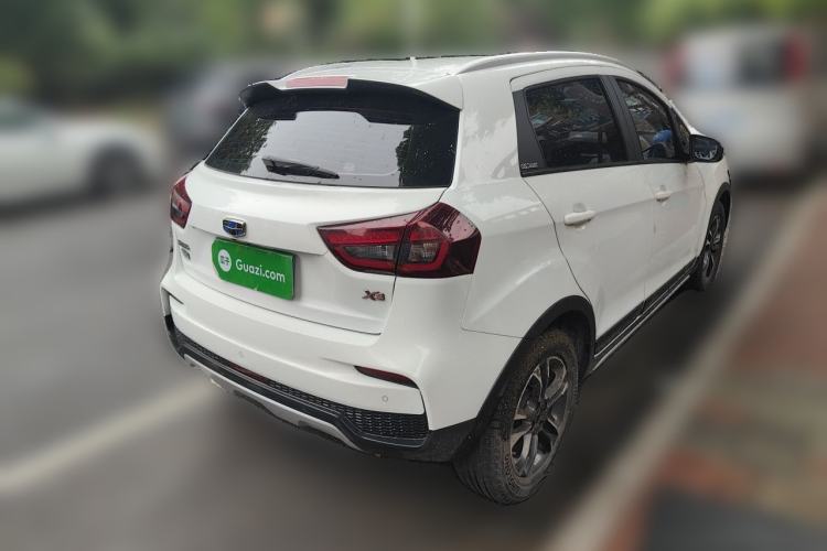 Used Geely Auto Vision X3 2019 Upgraded Model 1.5L CVT Prestige Version Rear Right 45 Deg
