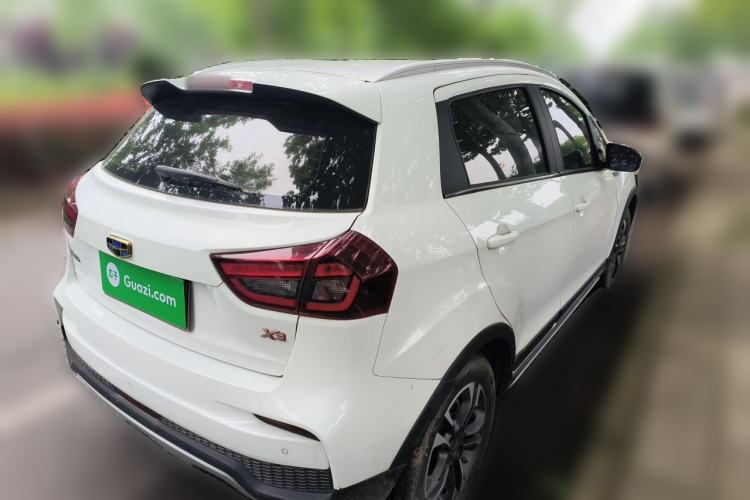 Used Geely Auto Vision X3 2019 Upgraded Model 1.5L Manual Elite Version Rear Right 45 Deg