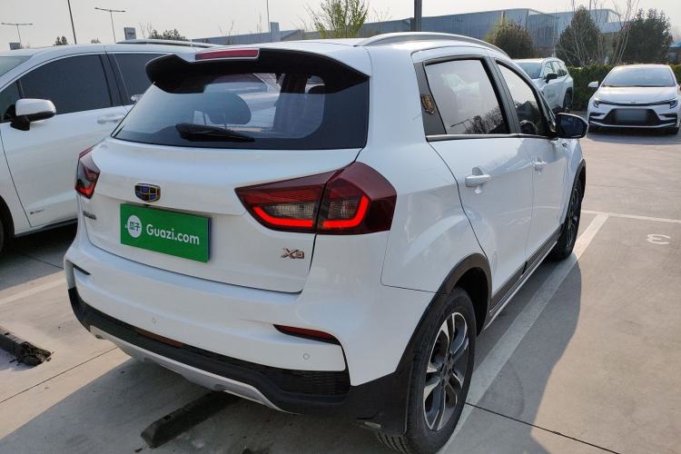 Used Geely Auto Vision X3 2019 Upgraded Model 1.5L CVT Prestige Version Rear Right 45 Deg