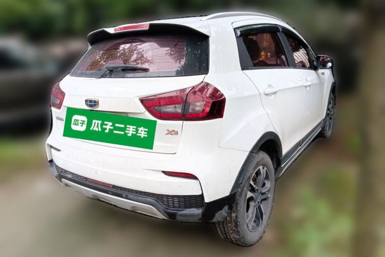 Used Geely Auto Vision X3 2019 Upgraded Model 1.5L CVT Elite Version Rear Right 45 Deg