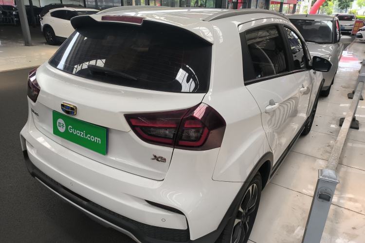 Used Geely Auto Vision X3 2019 Upgraded Model 1.5L CVT Elite Version Rear Right 45 Deg