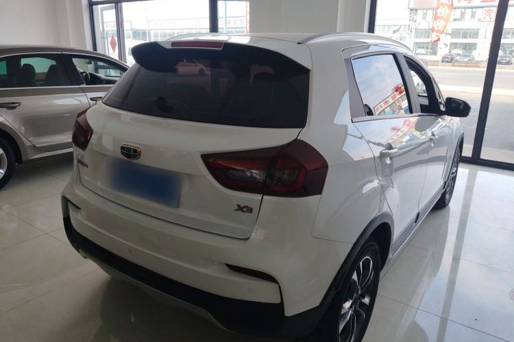Used Geely Auto Vision X3 2019 Upgraded Model 1.5L CVT Prestige Version Rear Right 45 Deg