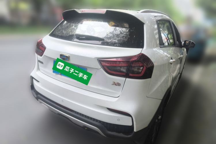 Used Geely Auto Vision X3 2019 Upgraded Model 1.5L Manual Elite Version Rear Right 45 Deg