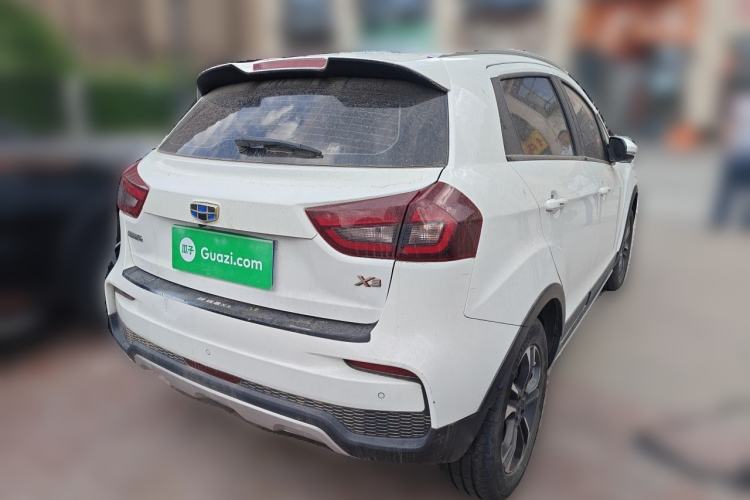 Used Geely Auto Vision X3 2019 Upgraded Model 1.5L Manual Elite Version Rear Right 45 Deg
