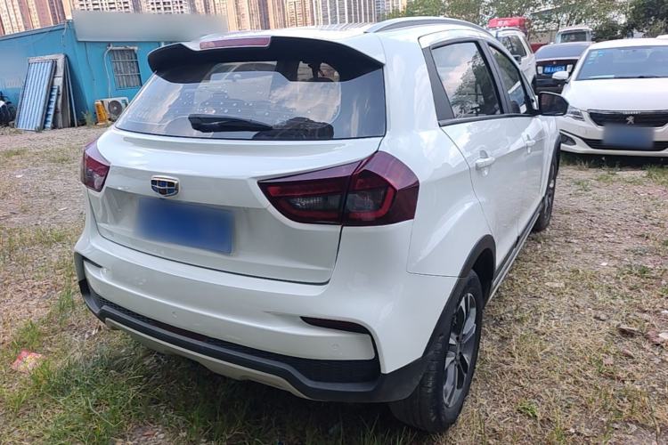 Used Geely Auto Vision X3 2019 Upgraded Model 1.5L Manual Luxury Version Rear Right 45 Deg