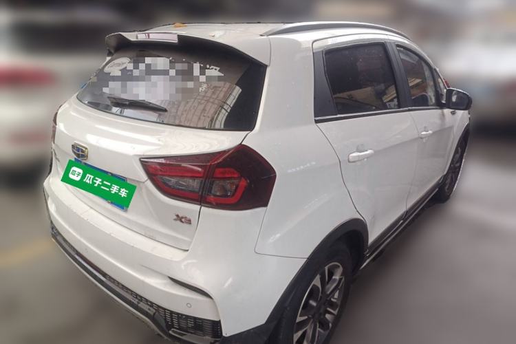 Used Geely Auto Vision X3 2019 Upgraded Model 1.5L Manual Luxury Version Rear Right 45 Deg