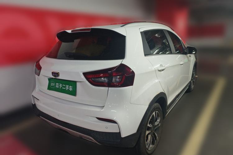 Used Geely Auto Vision X3 2019 Upgraded Model 1.5L CVT Prestige Version Rear Right 45 Deg