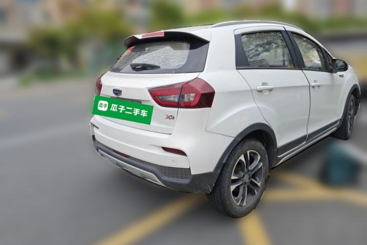 Used Geely Auto Vision X3 2019 Upgraded Model 1.5L Manual Elite Version Rear Right 45 Deg