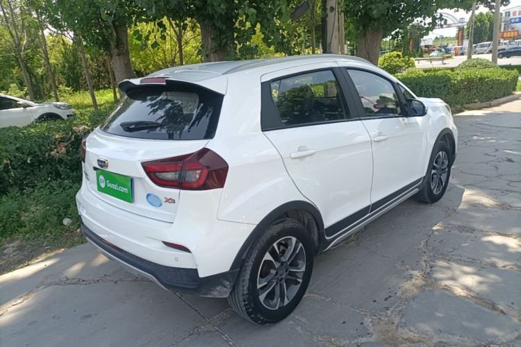 Used Geely Auto Vision X3 2019 Upgraded Model 1.5L Manual Elite Version Rear Right 45 Deg