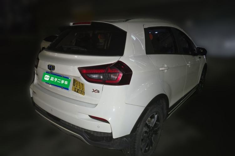 Used Geely Auto Vision X3 2019 Upgraded Model 1.5L Manual Luxury Version Rear Right 45 Deg